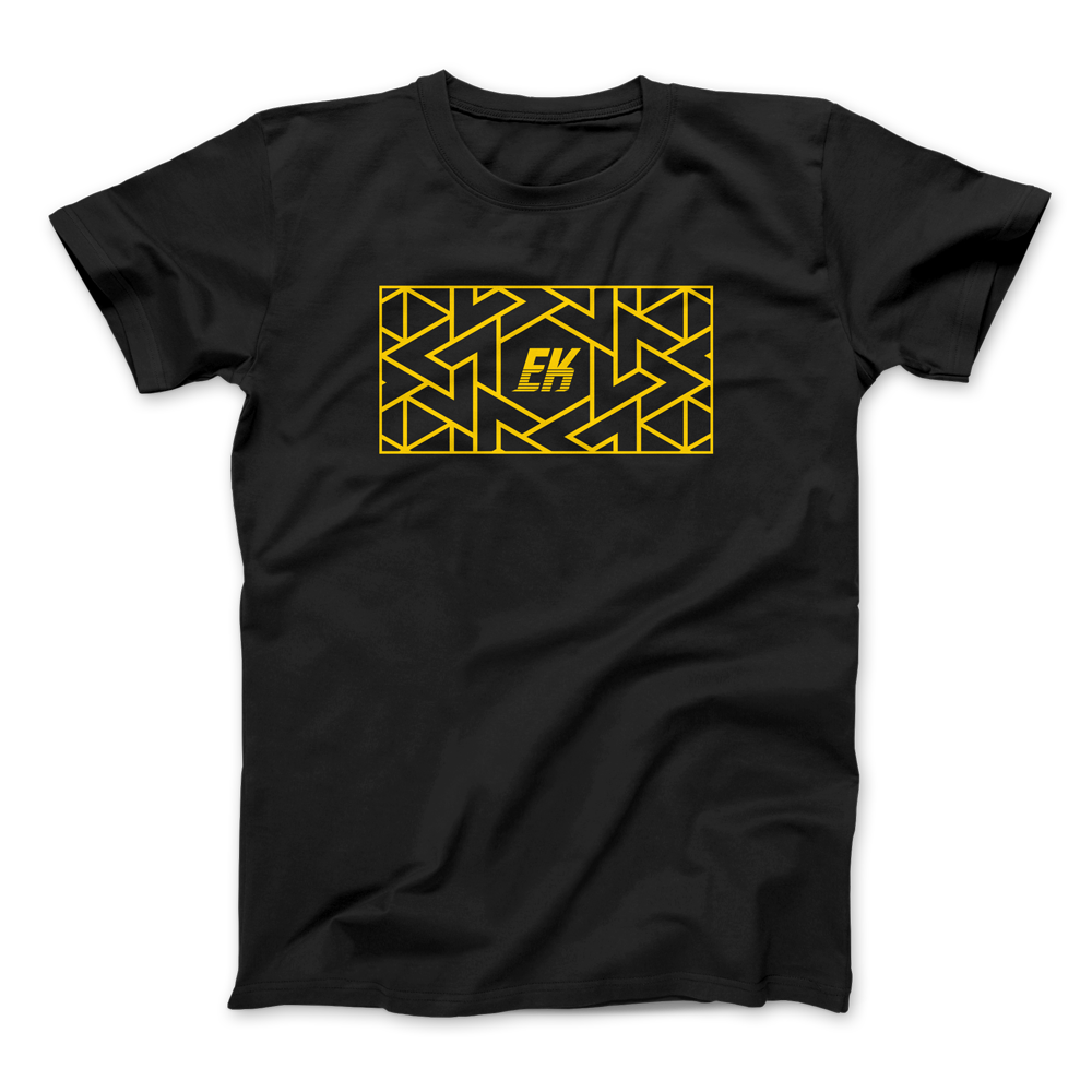 ELITE KING INTERLOCKED TSHIRT - BLACK