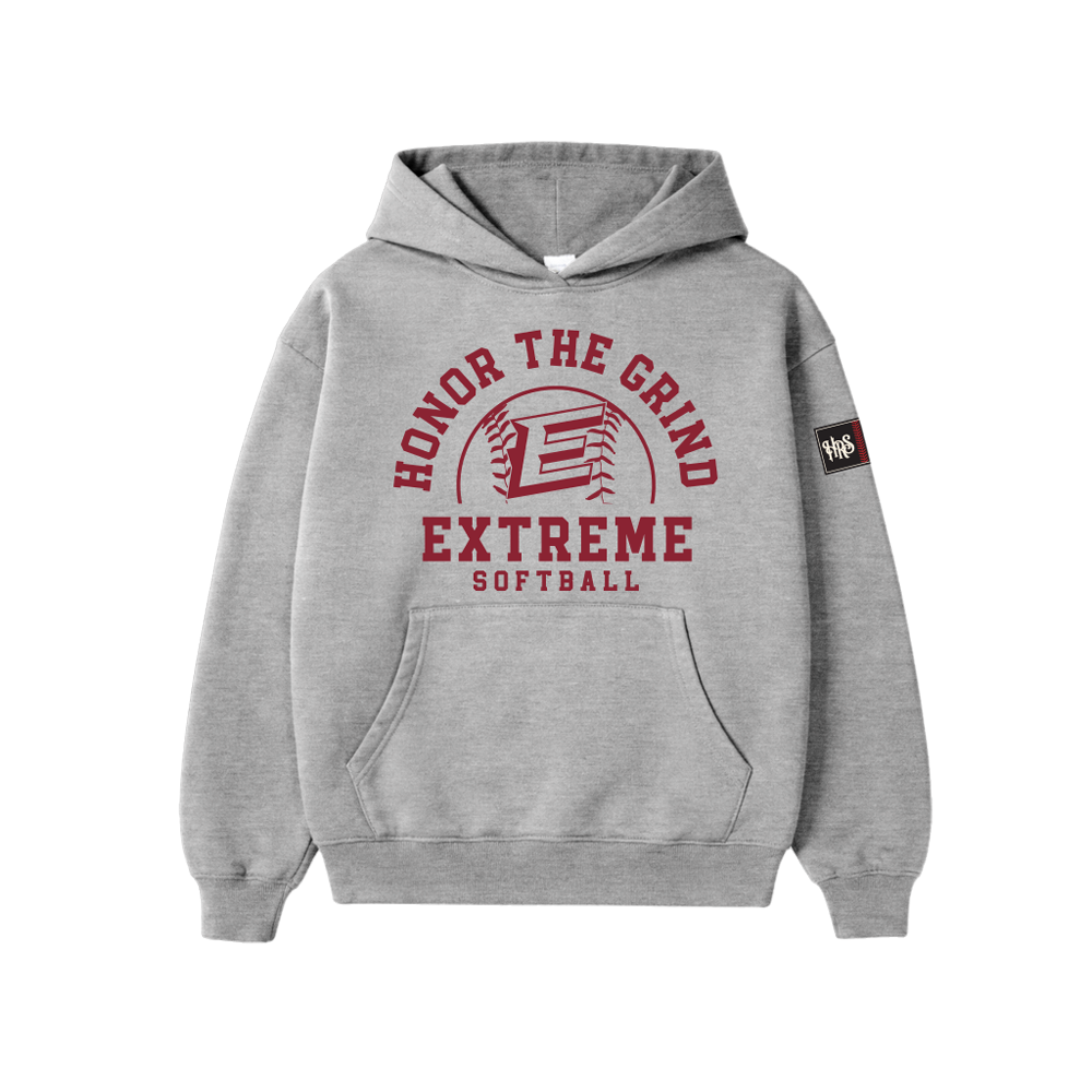 EXTREME HRS HOODIE - HEATHER GREY