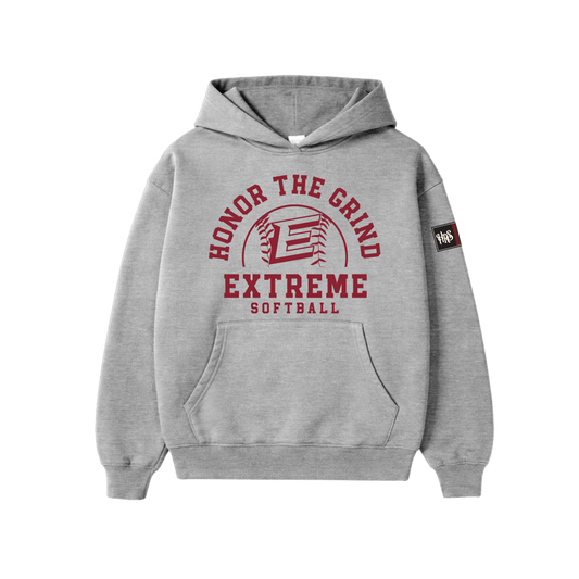EXTREME HRS HOODIE - HEATHER GREY