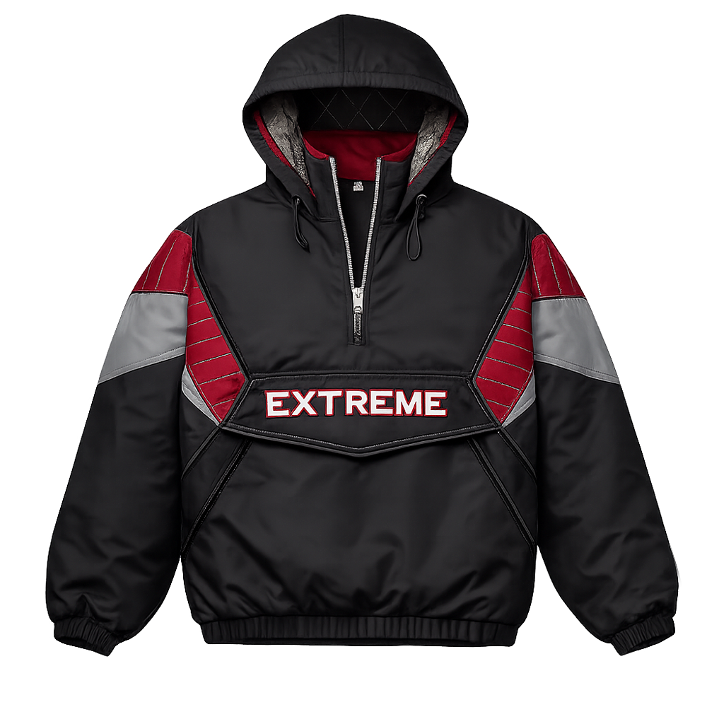EXTREME STADIUM JACKET - BLACK
