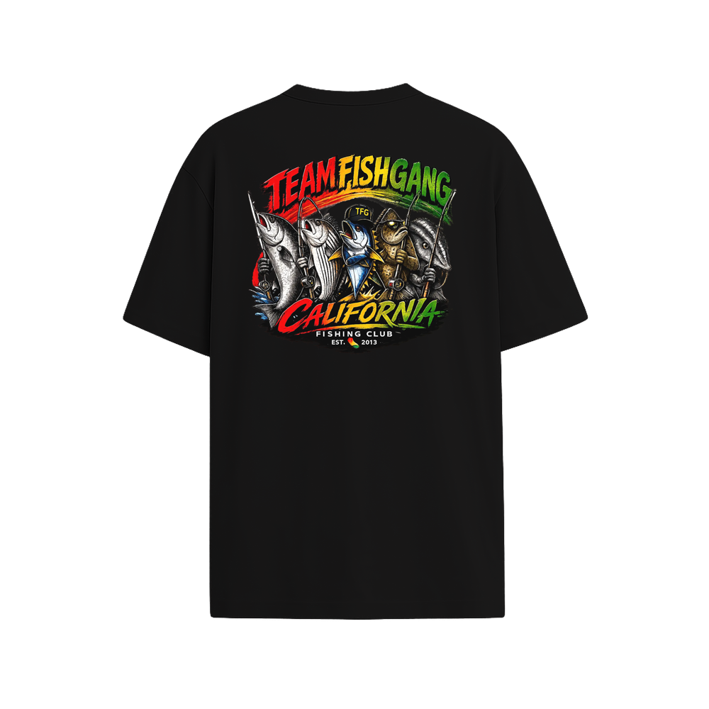 FISHGANG TSHIRT - BLACK