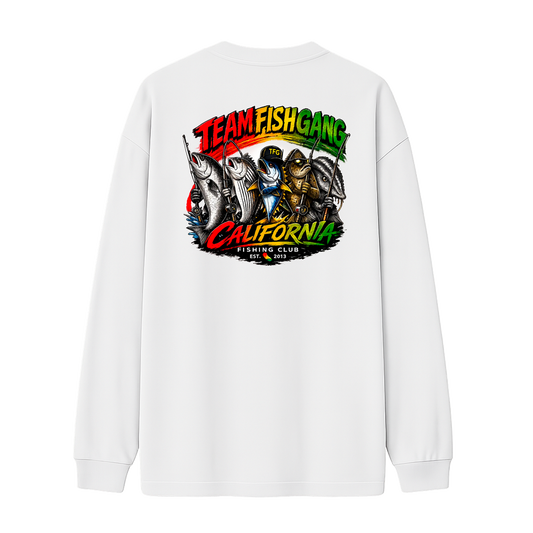 FISHGANG LONG SLEEVE - WHITE