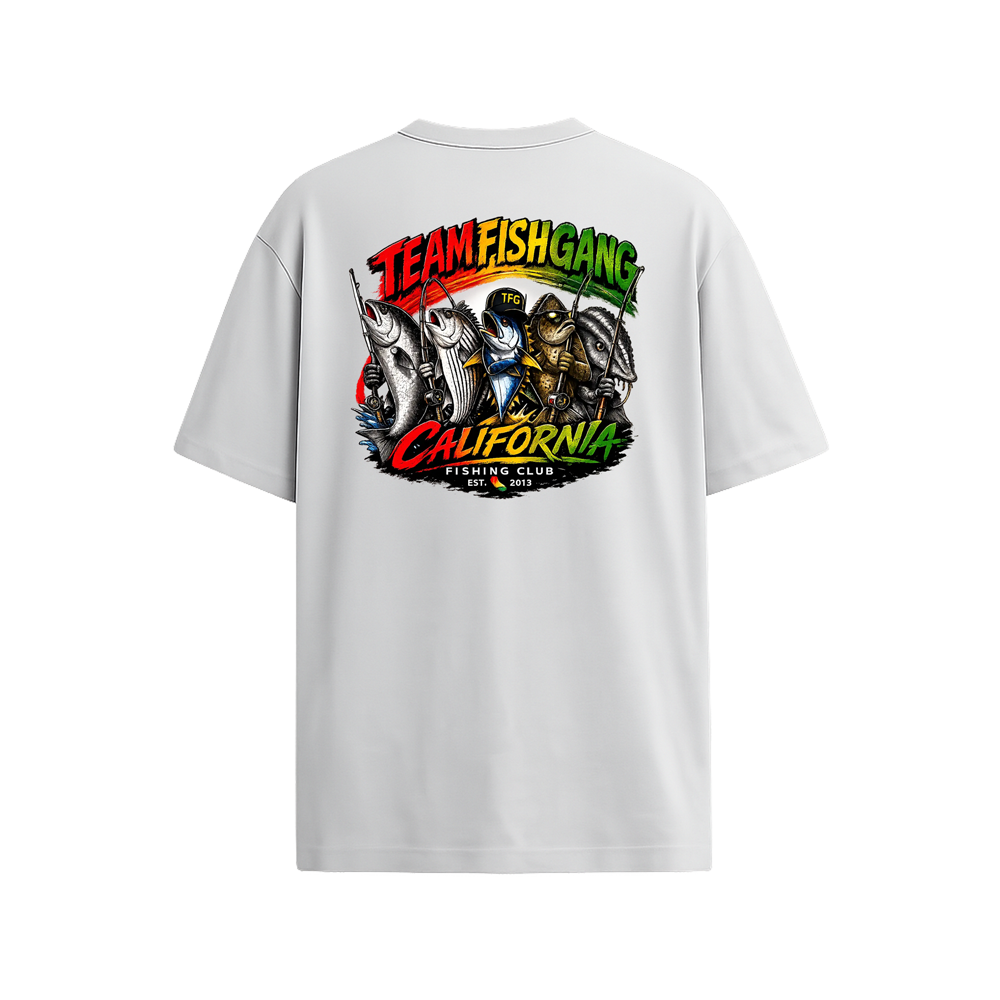 FISHGANG TSHIRT - WHITE