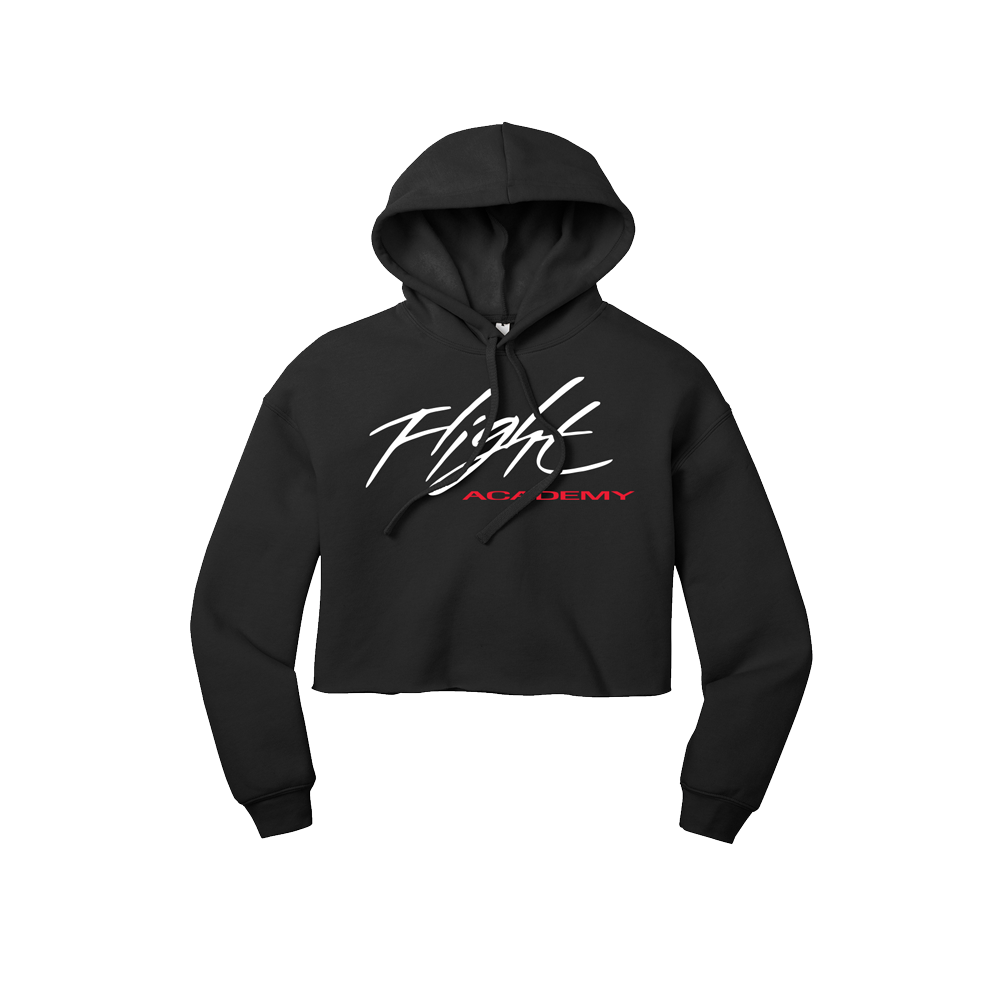 FLIGHT ACADEMY WOMENS CROPPED HOODIE