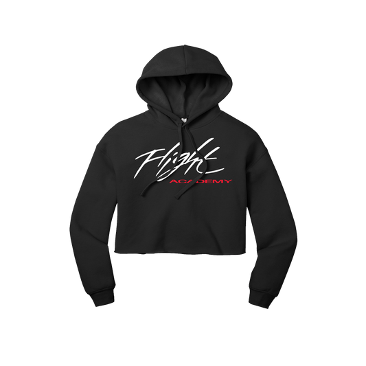 FLIGHT ACADEMY WOMENS CROPPED HOODIE