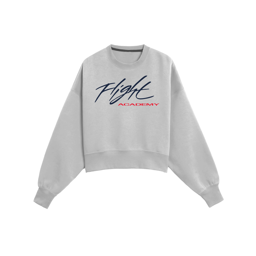 FLIGHT ACADEMY WOMENS DROP SHOULDER CREWNECK