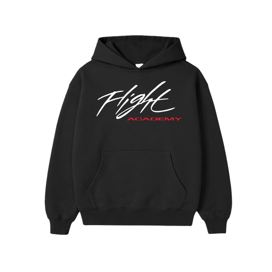FLIGHT ACADEMY HOODIE - BLACK