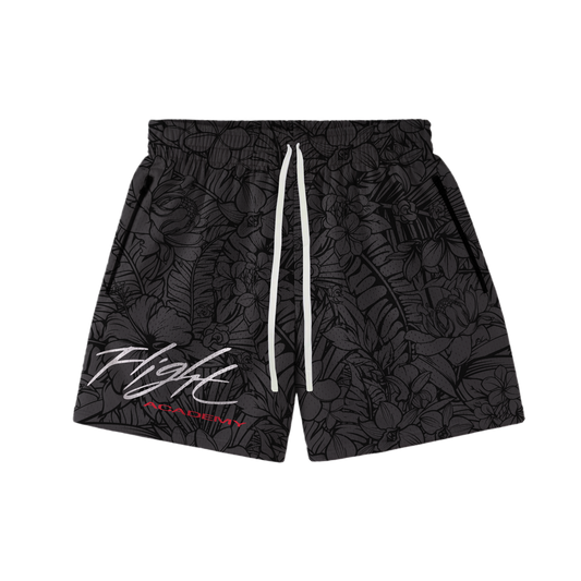 FLIGHT ACADEMY HOOP SHORTS - BLACK