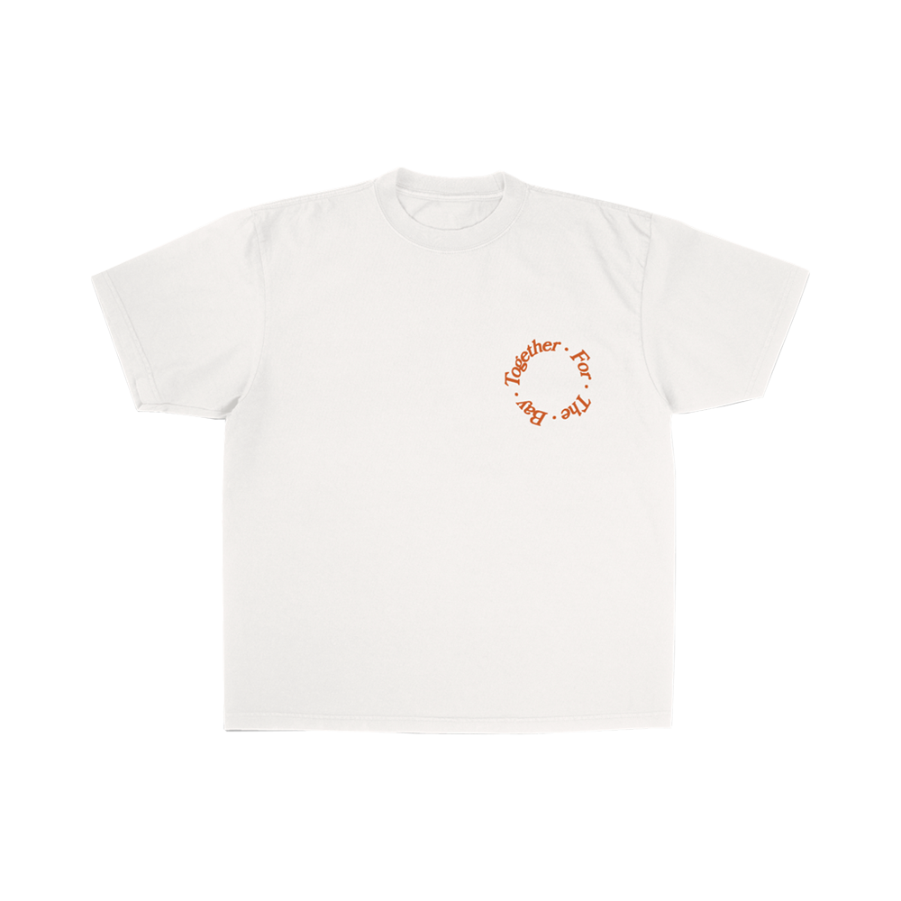 TG4B "GOD IS IN THE BAY" TSHIRT - BONE