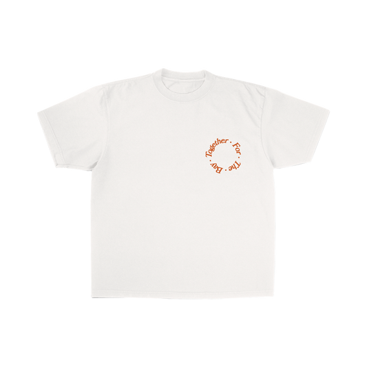 TG4B "GOD IS IN THE BAY" TSHIRT - BONE