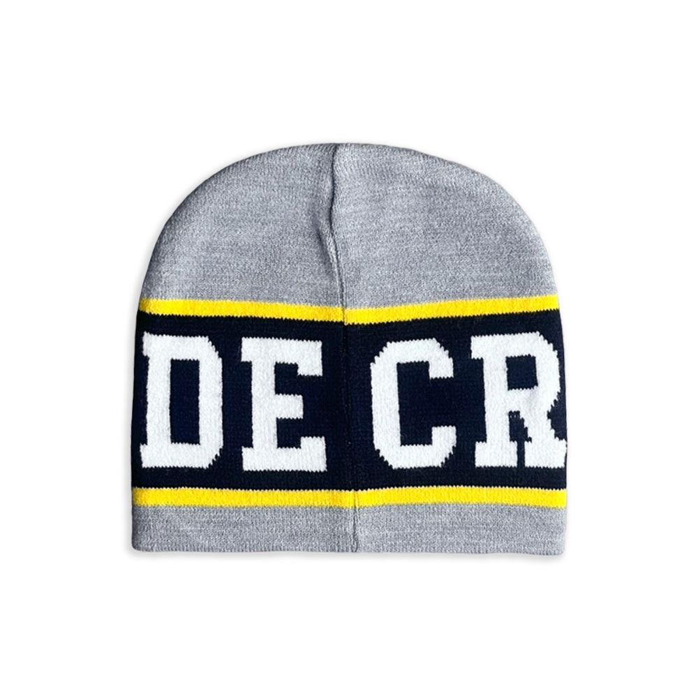 CREEKSIDE KNITTED BEANIE - GREY