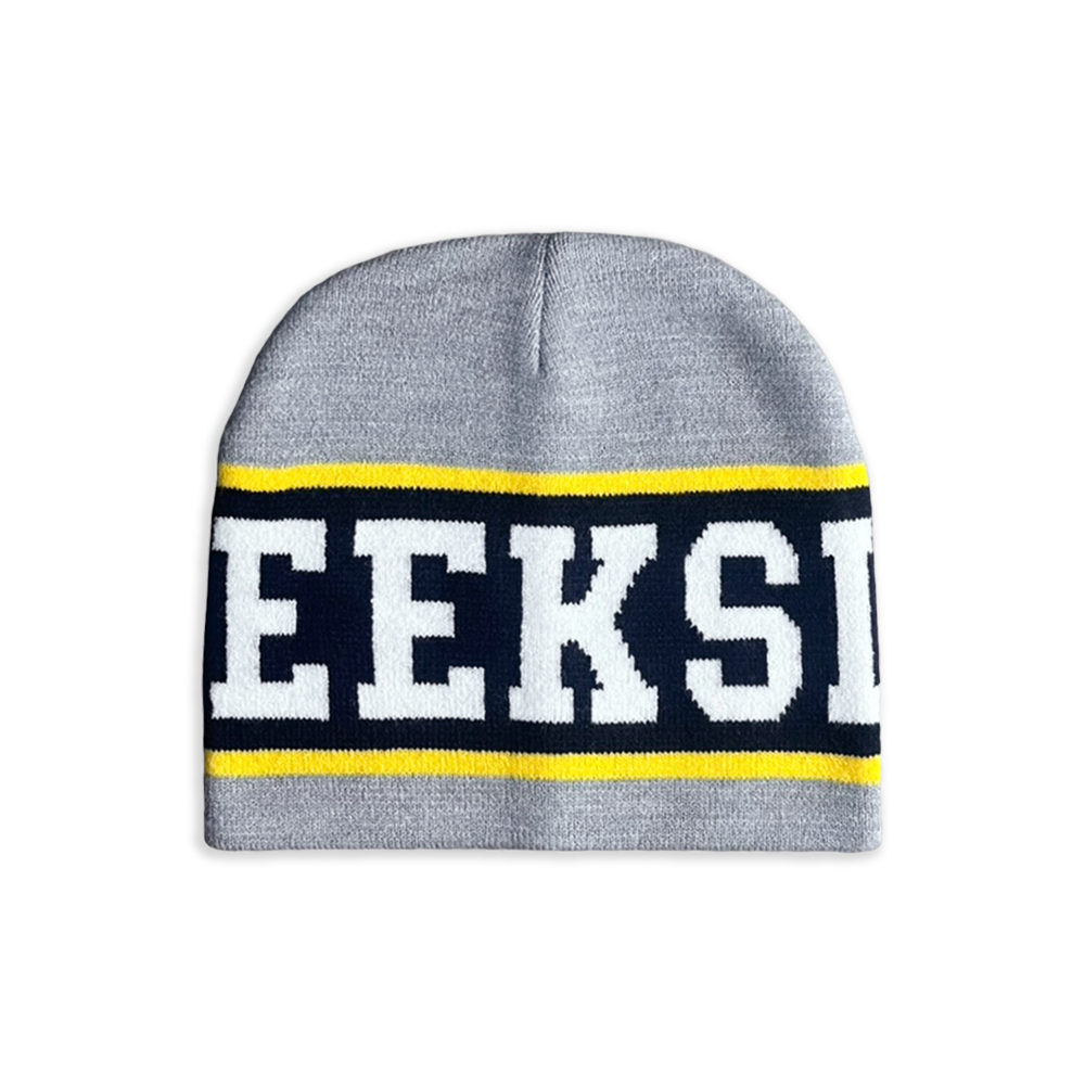 CREEKSIDE KNITTED BEANIE - GREY