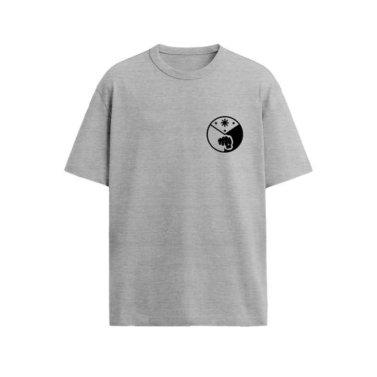 PALLENS TSHIRT - HEATHER GREY
