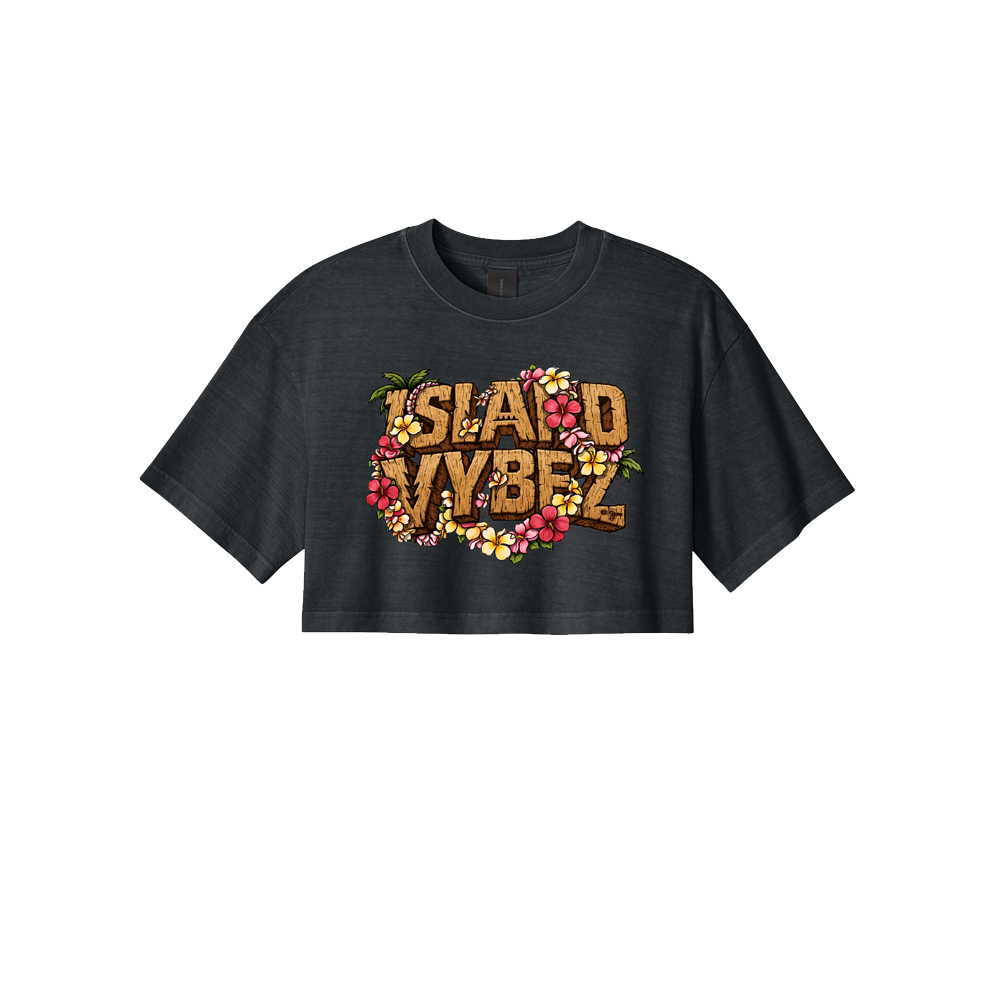 BBC ISLAND VYBEZ WOOD CROP TEE