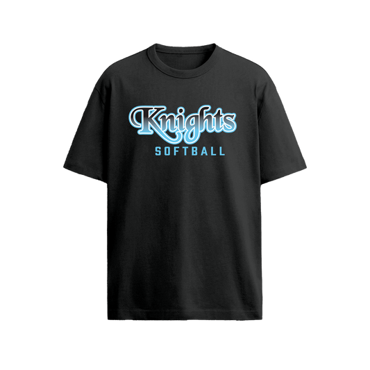 KNIGHTS TSHIRT - BLACK