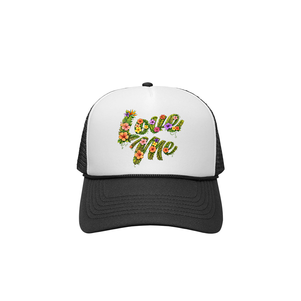 FLORAL LOVE ME FOAM TRUCKER