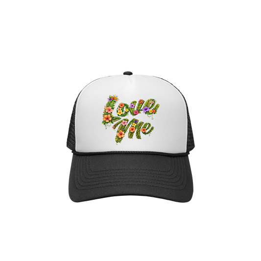 FLORAL LOVE ME FOAM TRUCKER
