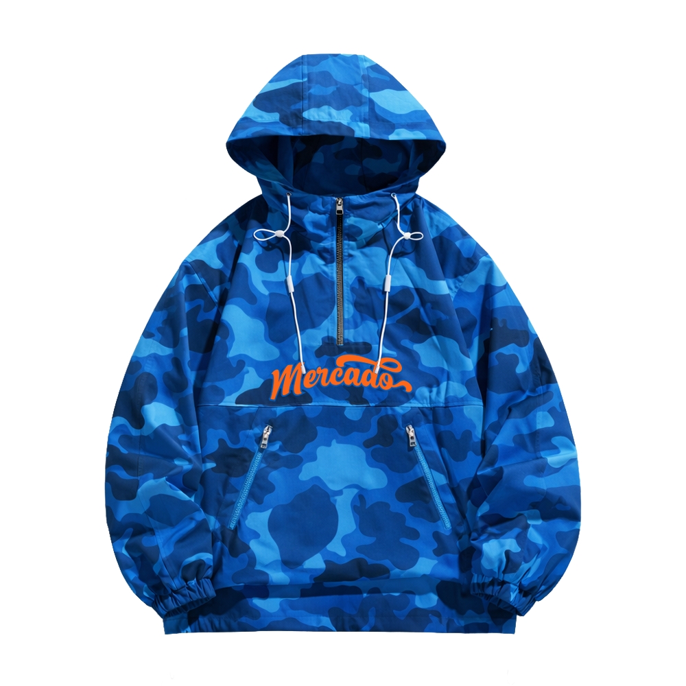 MERCADO ANORAK - BLUE CAMO