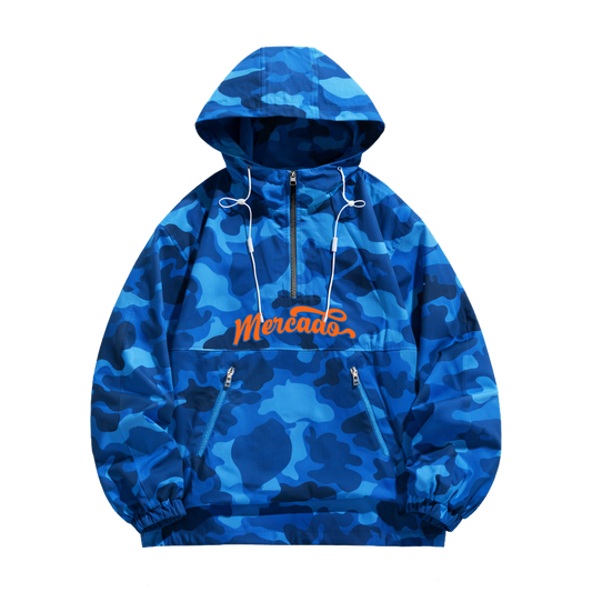 MERCADO ANORAK - BLUE CAMO