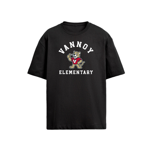 VANNOY MASCOT TSHIRT - BLACK
