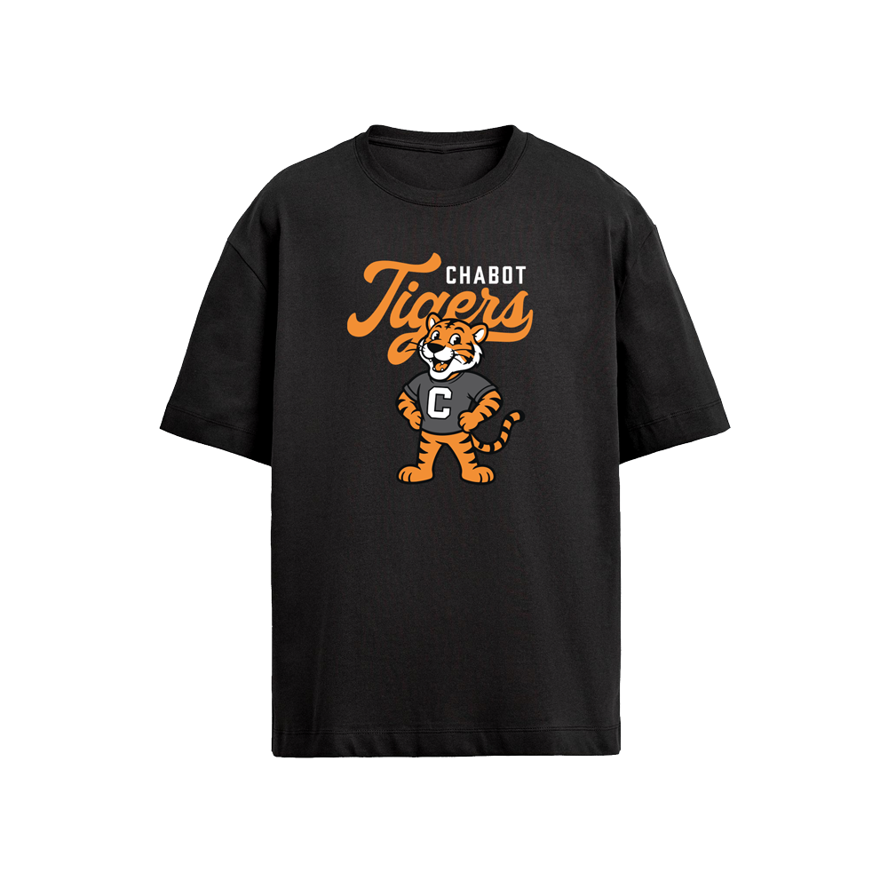 CHABOT MASCOT TSHIRT - BLACK