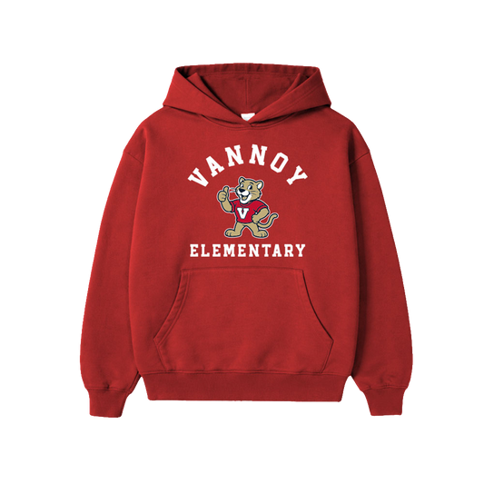 VANNOY MASCOT HOODIE - RED