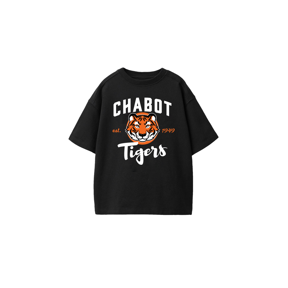 CHABOT MASCOT TSHIRT - BLACK