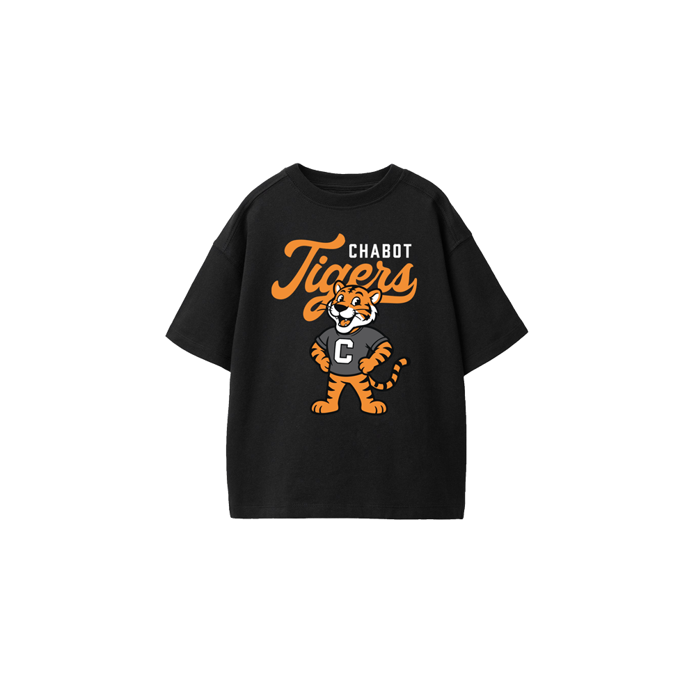 CHABOT MASCOT TSHIRT - BLACK