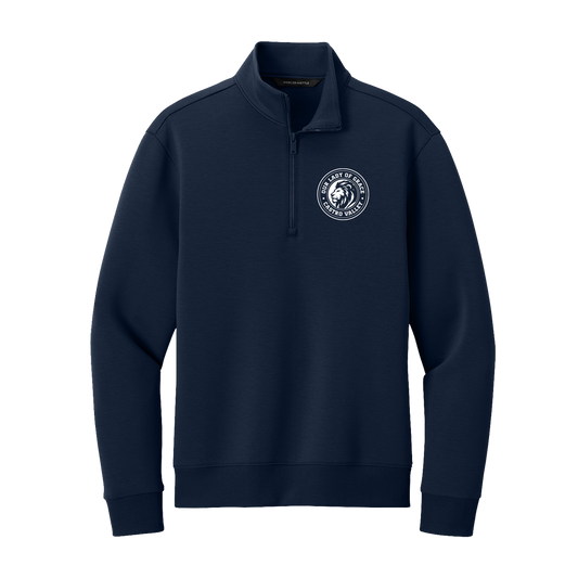 OLG MEN'S QUARTER ZIP SWEATSHIRT - NAVY