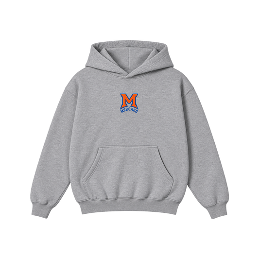 MERCADO FULLBACK HOODIE - HEATHER GREY
