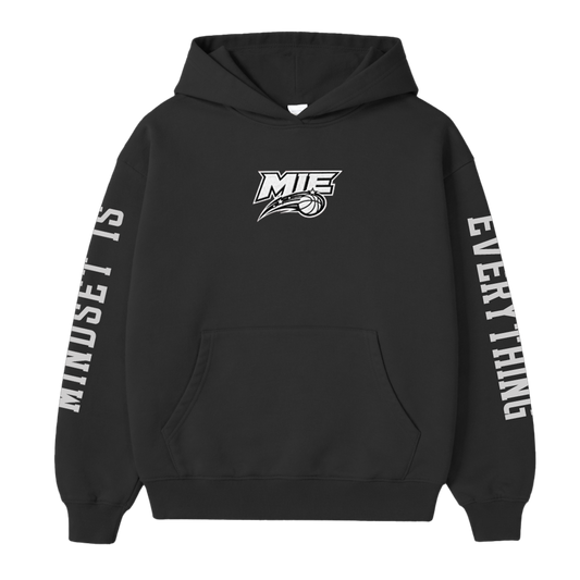 MIE MINDSET HOODIE - BLACK