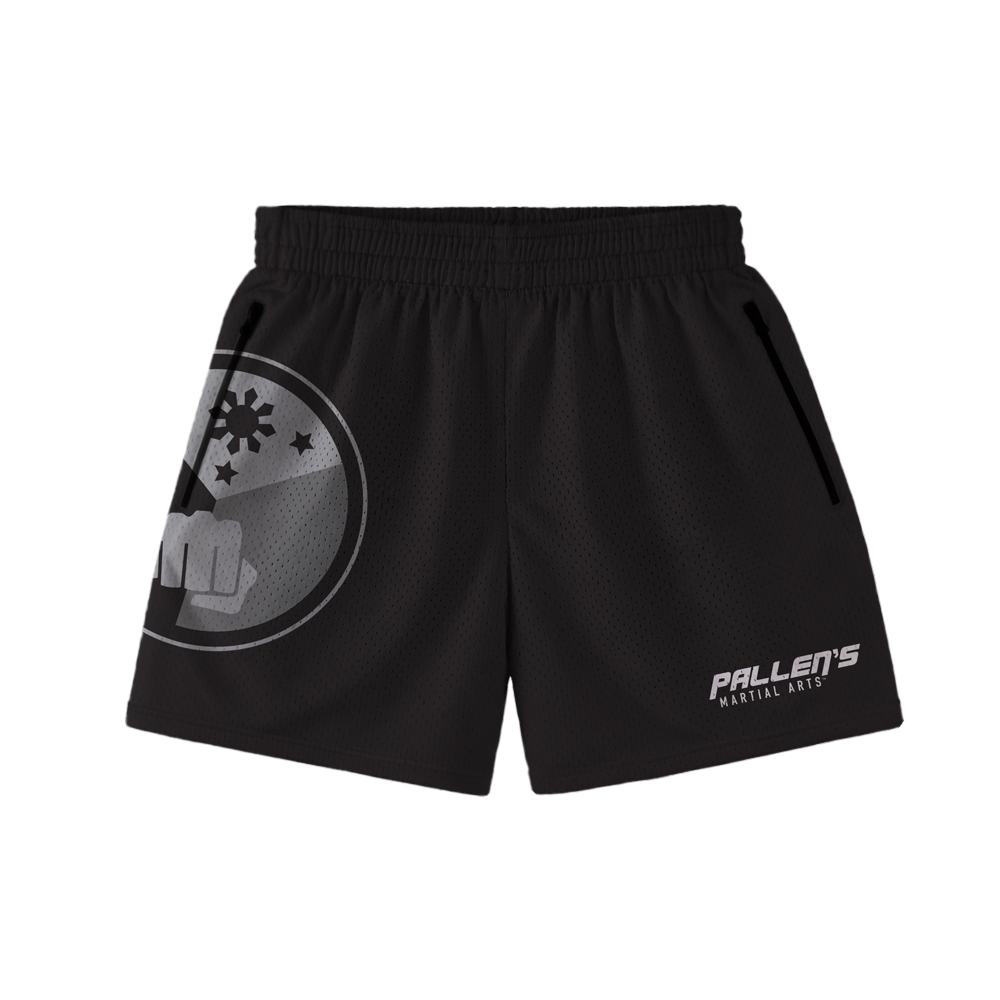 PALLEN'S MESH SHORTS - BLACK