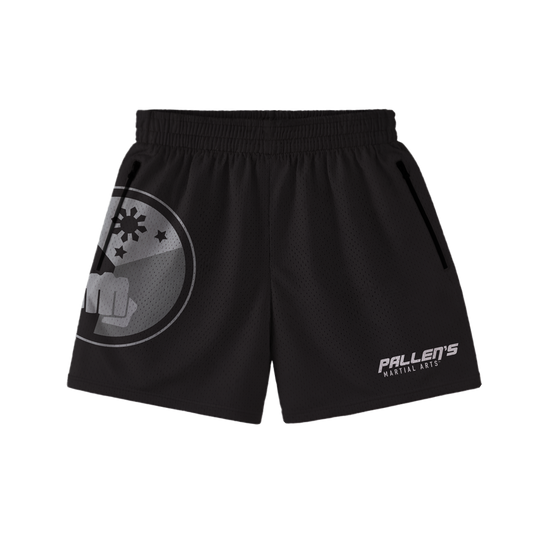 PALLEN'S MESH SHORTS - BLACK
