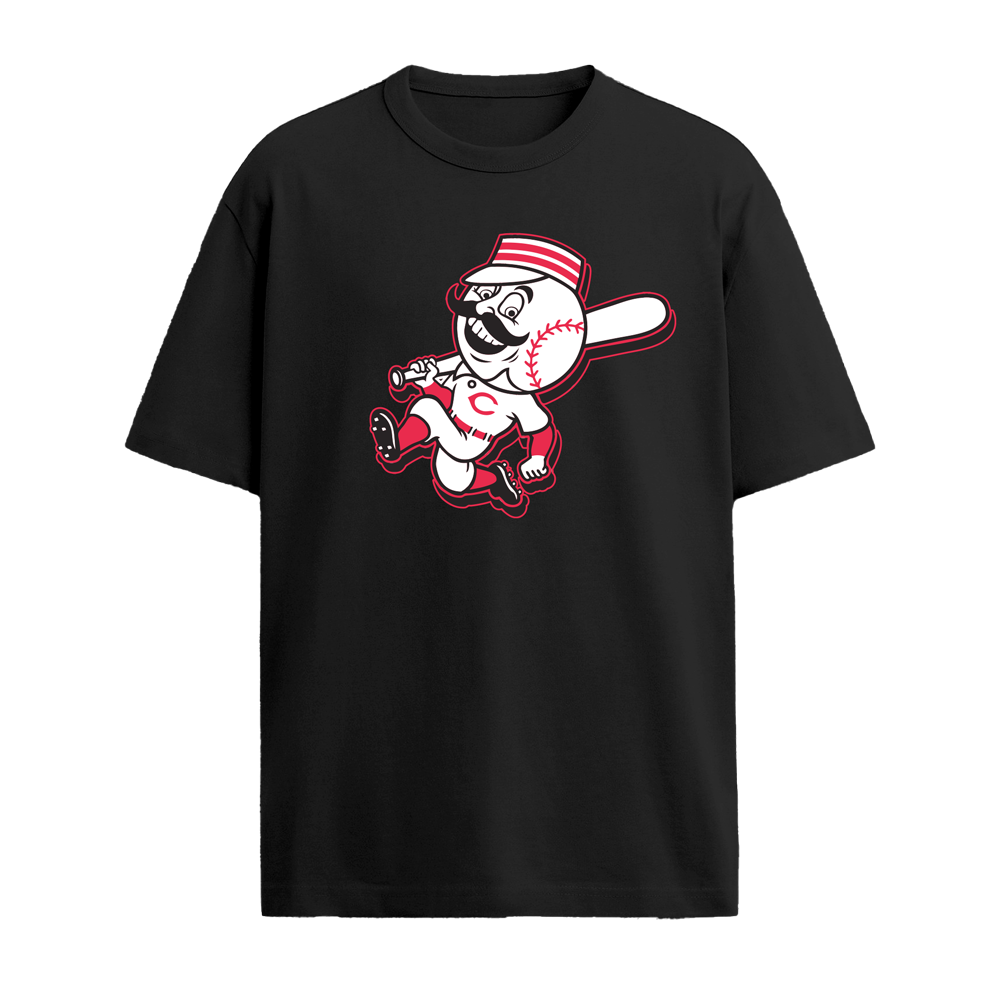 WM REDS MASCOT TSHIRT - BLACK
