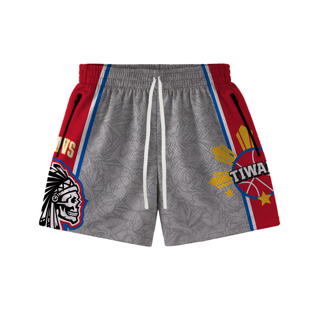 TIWALA X SAVS MESH SHORTS - GREY