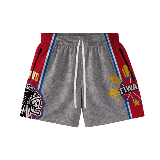 TIWALA X SAVS MESH SHORTS - GREY