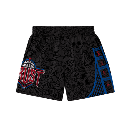 TRUST X SAVS BRIDGE MESH SHORTS - BLACK