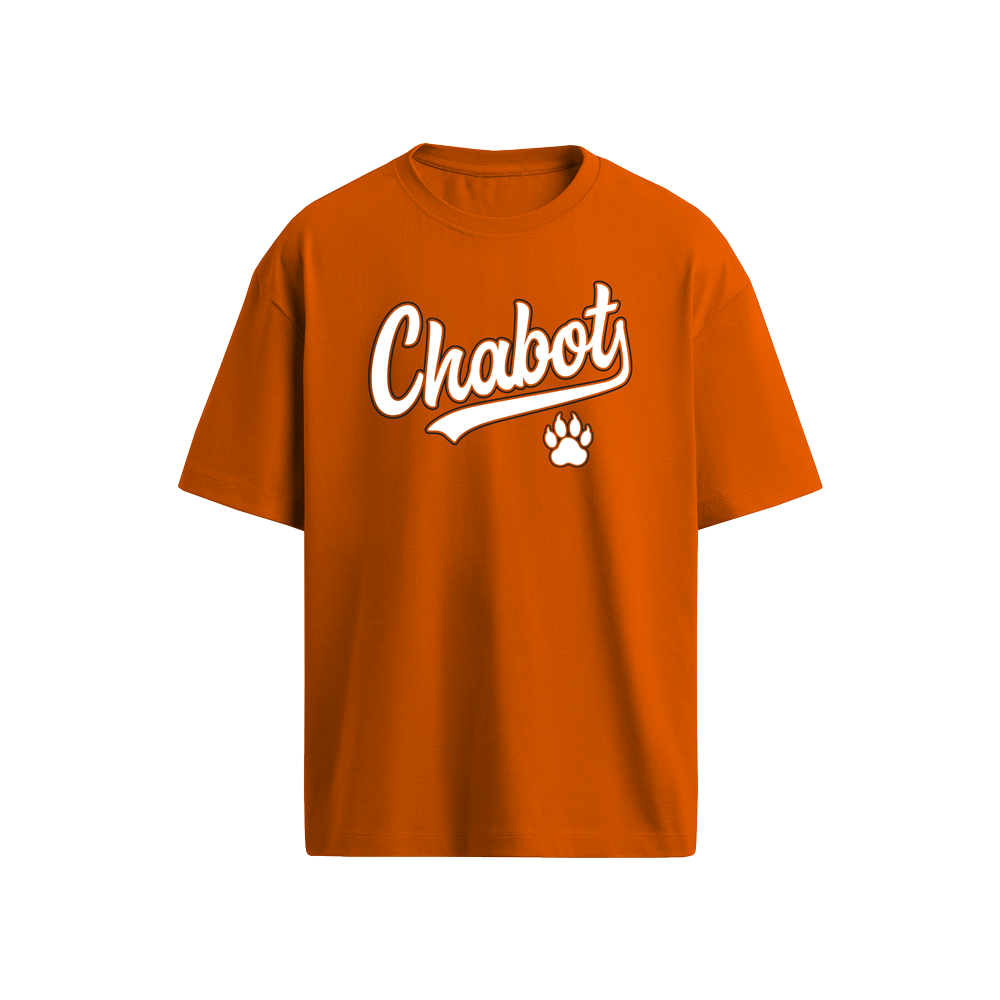 CHABOT SCRIPT TSHIRT - ORANGE