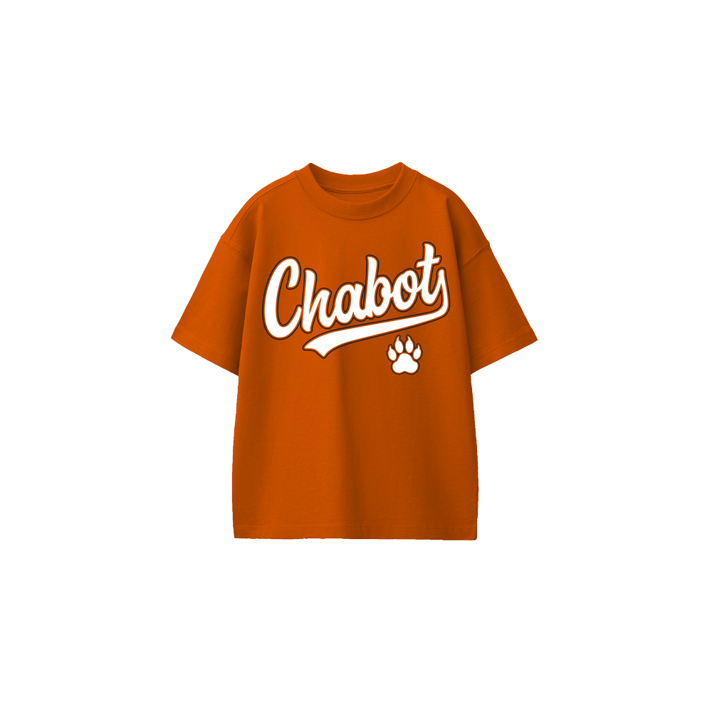 CHABOT SCRIPT TSHIRT - ORANGE