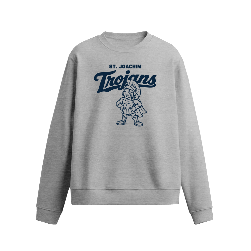 ST. JOACHIM MASCOT CREWNECK - GREY