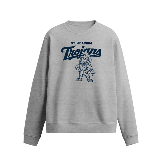 ST. JOACHIM MASCOT CREWNECK - GREY