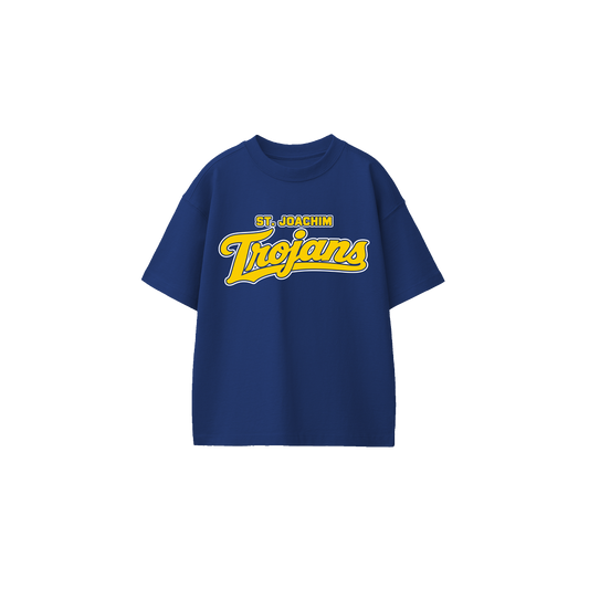 ST. JOACHIM SCRIPT SHIRT - ROYAL