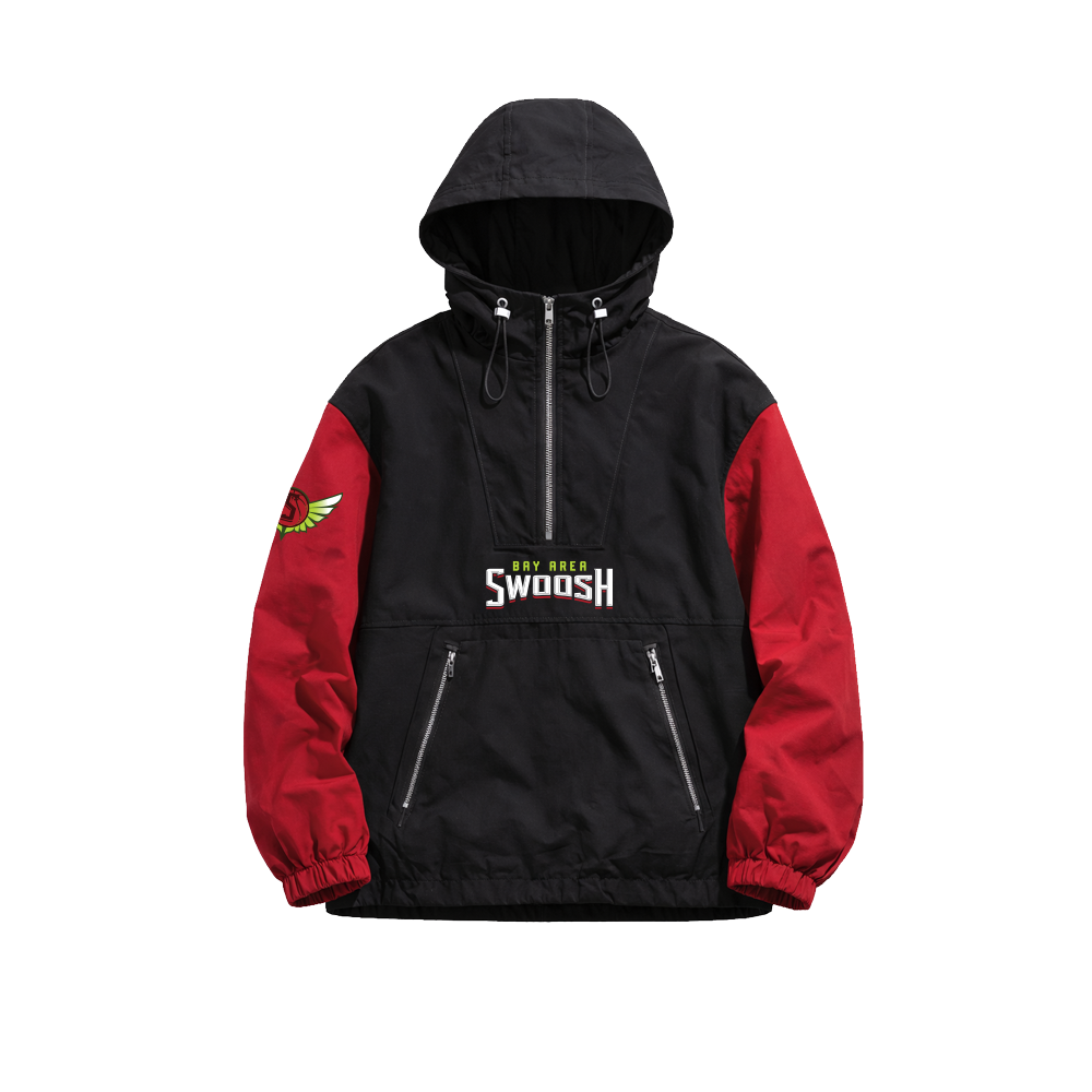 BAY AREA SWOOSH HALF-ZIP ANORAK JACKET
