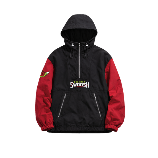 BAY AREA SWOOSH HALF-ZIP ANORAK JACKET