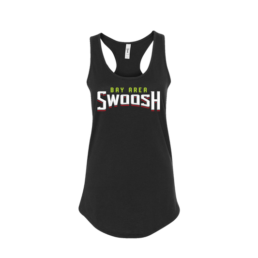 BAY AREA SWOOSH WOMENS RACERBACK TANK