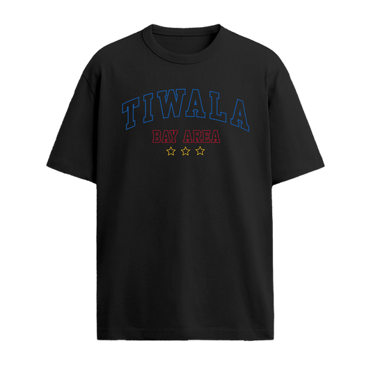 TIWALA OUTLINE TSHIRT - BLACK