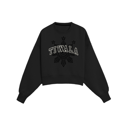 TIWALA CROPPED CREWNECK