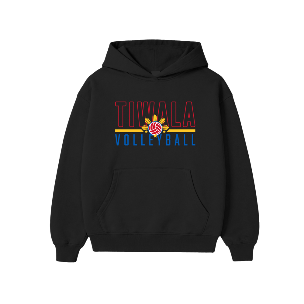 TIWALA VOLLEYBALL HOODIE - BLACK
