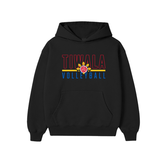 TIWALA VOLLEYBALL HOODIE - BLACK