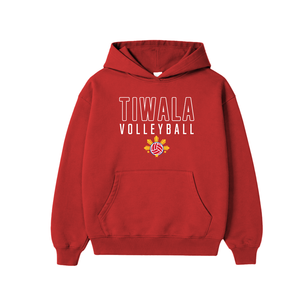 TIWALA VOLLEYBALL HOODIE - RED